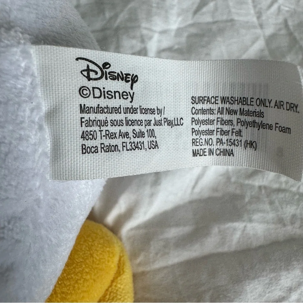 Disney Donald Duck Plush in Blue and Yellow